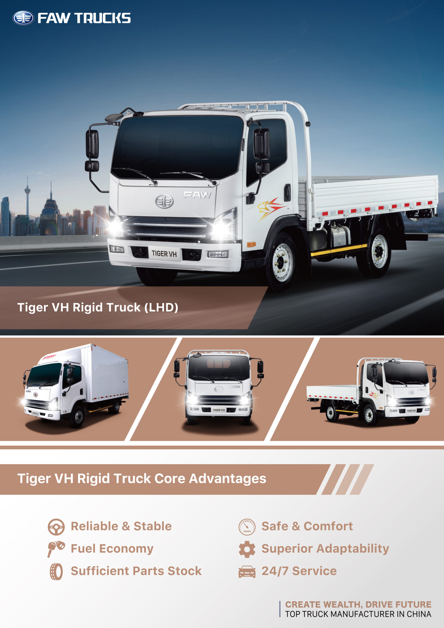 Tiger V Wechai Series Faw Trucks Official Website In Mexico